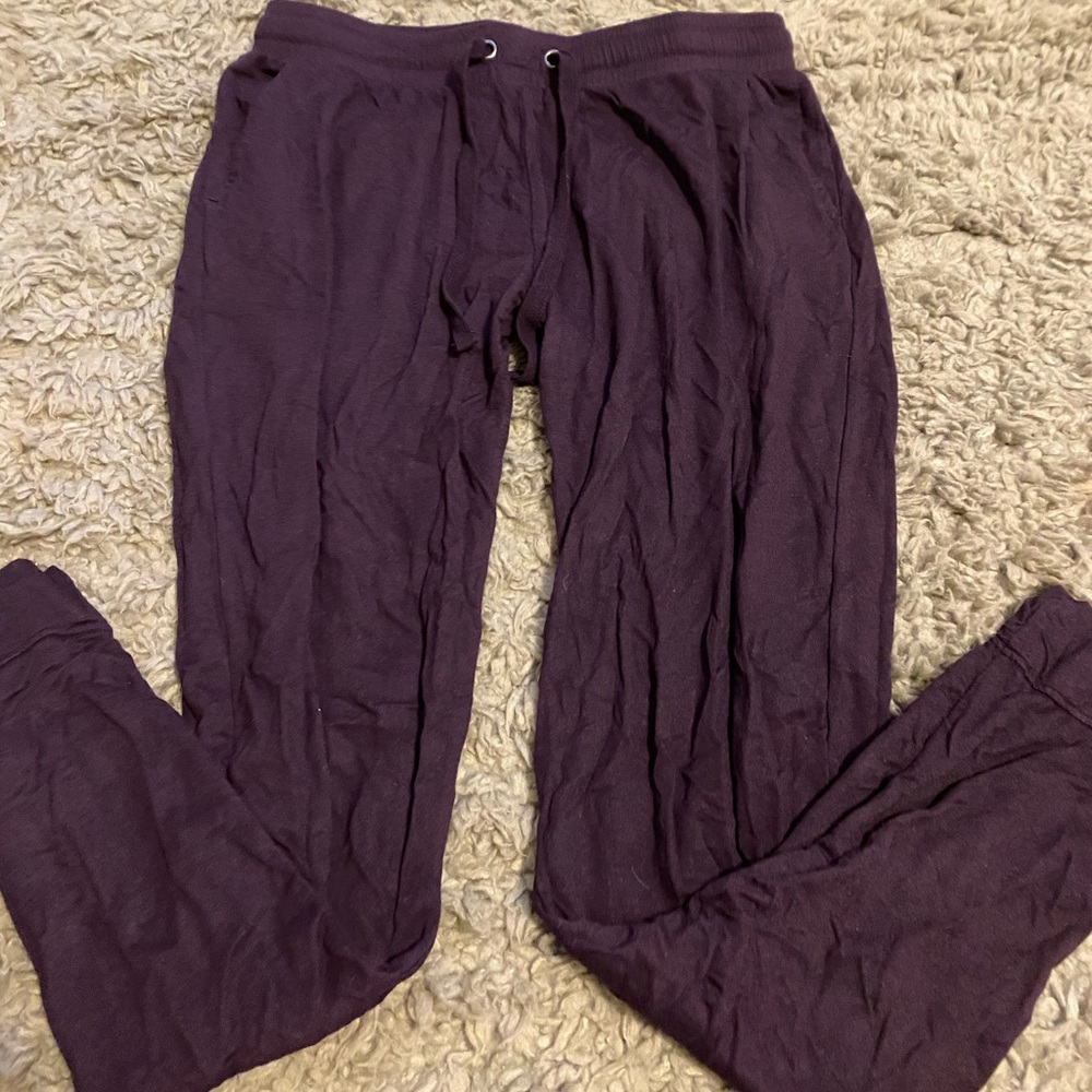 Purple joggers